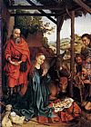 Adoration Of The Shepherds by Martin Schongauer